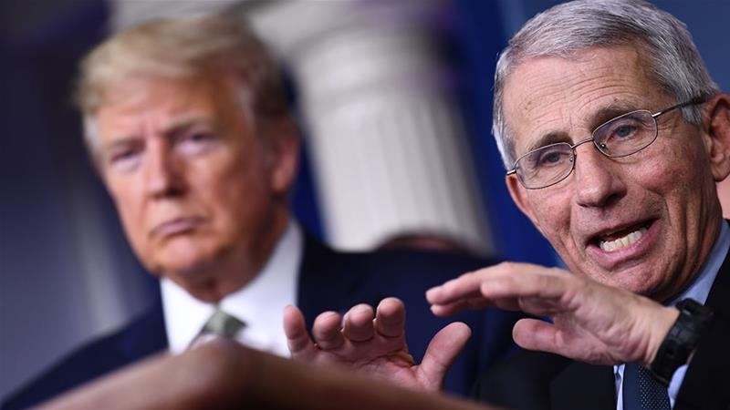 President Trump Calls Coronato Advisor Fauci A Disaster