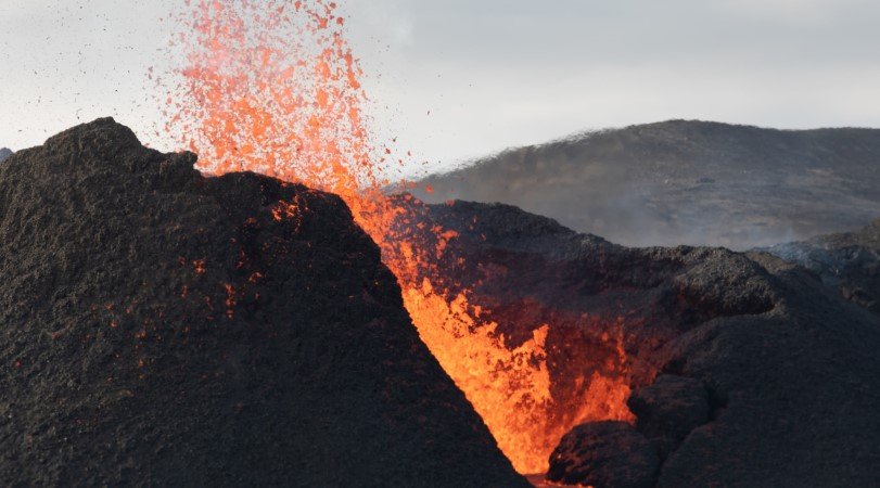 Volcano Wolf Erupts on Galapagos Island